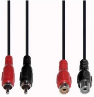B 97 Cinchkabel (1,5m) schwarz