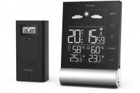 Black Line M Wetterstation schwarz