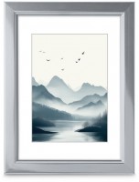 Kunststoffrahmen Chill 15x20cm silber