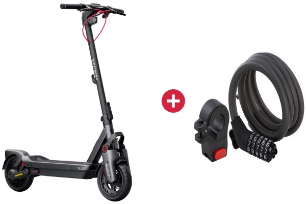 KickScooter MAX G3 D + Dein Geschenk: Ninebot by Segway Zahlenschloss 5-stellig für KickScooter