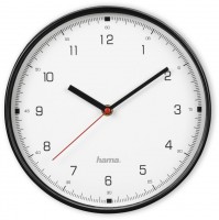 Linea Wanduhr 00186446 schwarz