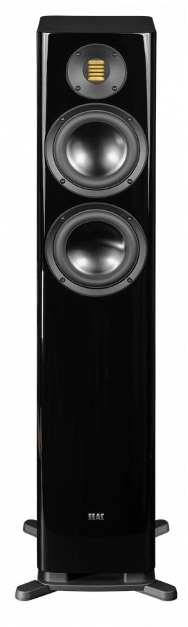 Image of Solano FS 287.2 /Stück Stand-Lautsprecher schwarz hochglanz