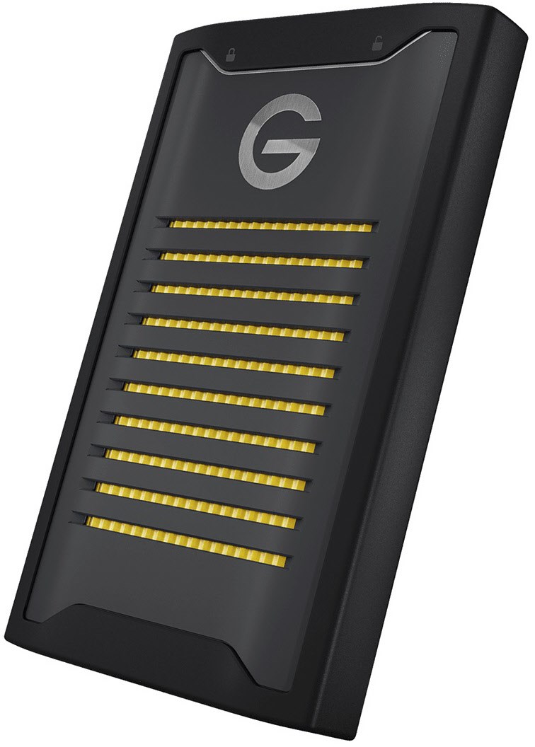 G-DRIVE ArmorLock SSD (2TB) schwarz