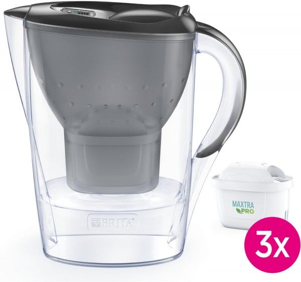 Starterpaket Marella (inkl. 3 MX) Wasserfilter graphit