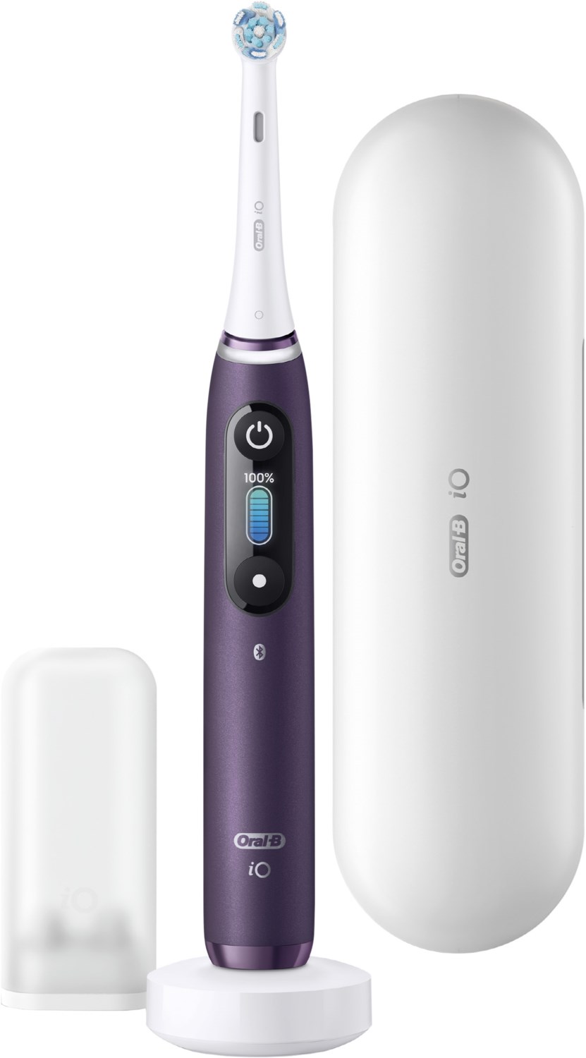 Oral-B IO Series 8N Elektrische Zahnbürste Violet Ametrine | EURONICS