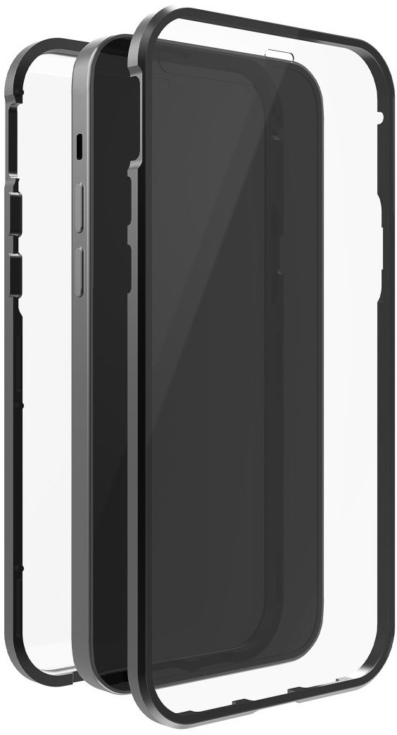 Cover 360° Glass für iPhone 12 mini schwarz