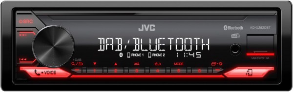 KD-X282DBT MP3-Autoradio ohne CD-Spieler