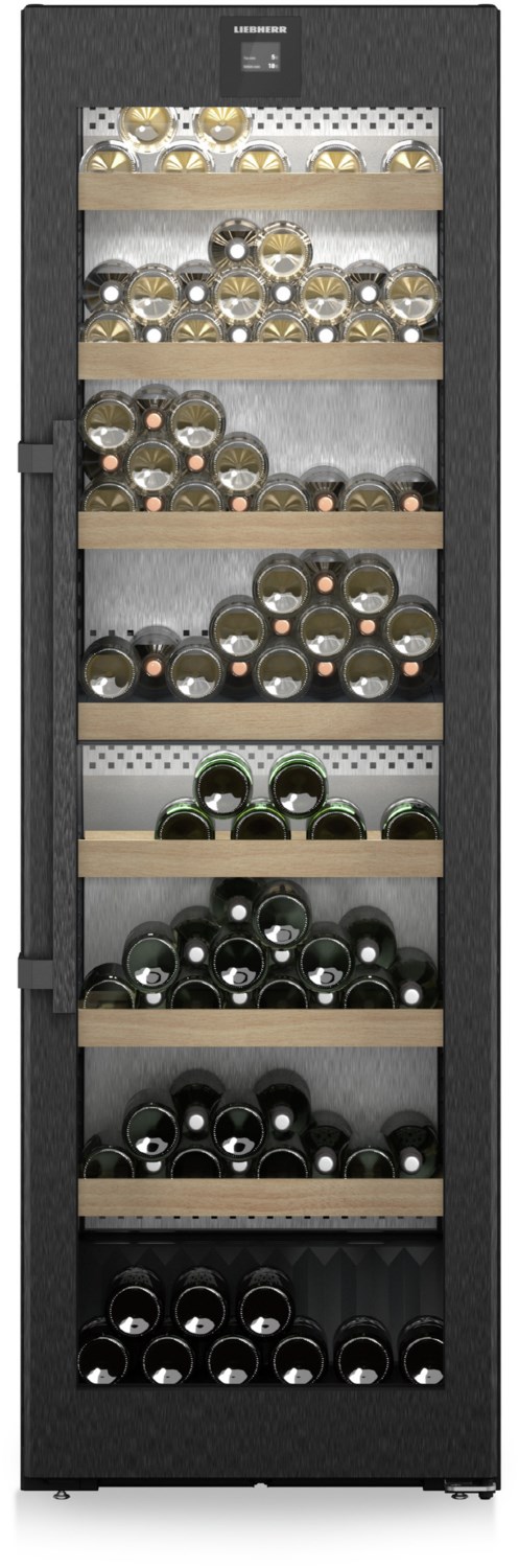 WPbsi 5052-21 Weintemperierschrank blacksteel