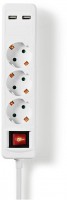EXSO315UFSWT Steckdosenleiste 3-fach (1,5m) weiß