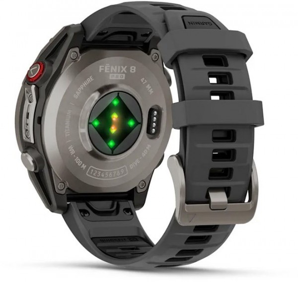 FiiMoo Silikon-Armband Für Garmin – 22 Mm, Kompatibel Mit Descent G2, Fenix 8, Tactix 8, Quatix 7 Pro