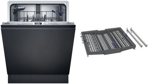 SN63EXS3BD Vollintegrierbarer 60 cm Geschirrspüler bestehend aus SN63EX03BD + SZ36DX04