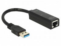 USB 3.0 > Gigabit Ethernet Adapter schwarz