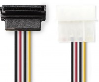 CCGP73505VA015 Internes Netzkabel Molex-Stecker.>7-pol. SATA-Buchse 90° gewinkelt