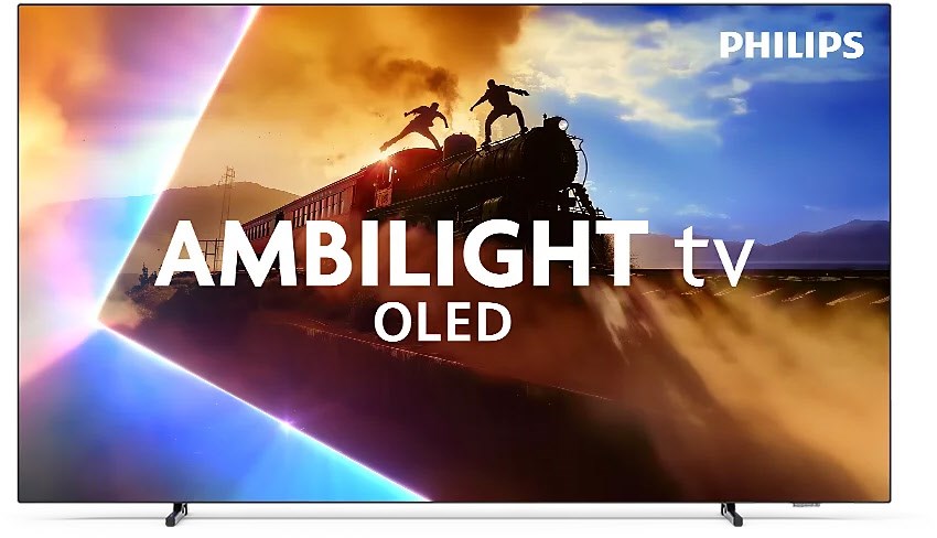 48OLED810/12 121 cm (48") OLED Ambilight TV metall, 4K Ultra HD, Smart-TV, 120 Hz, DVB-T2/DVB-C/DVB-S2, Sprachsteuerung