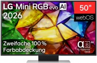50MRGB87B9B 126 cm (50") Mini RGB evo AI TV