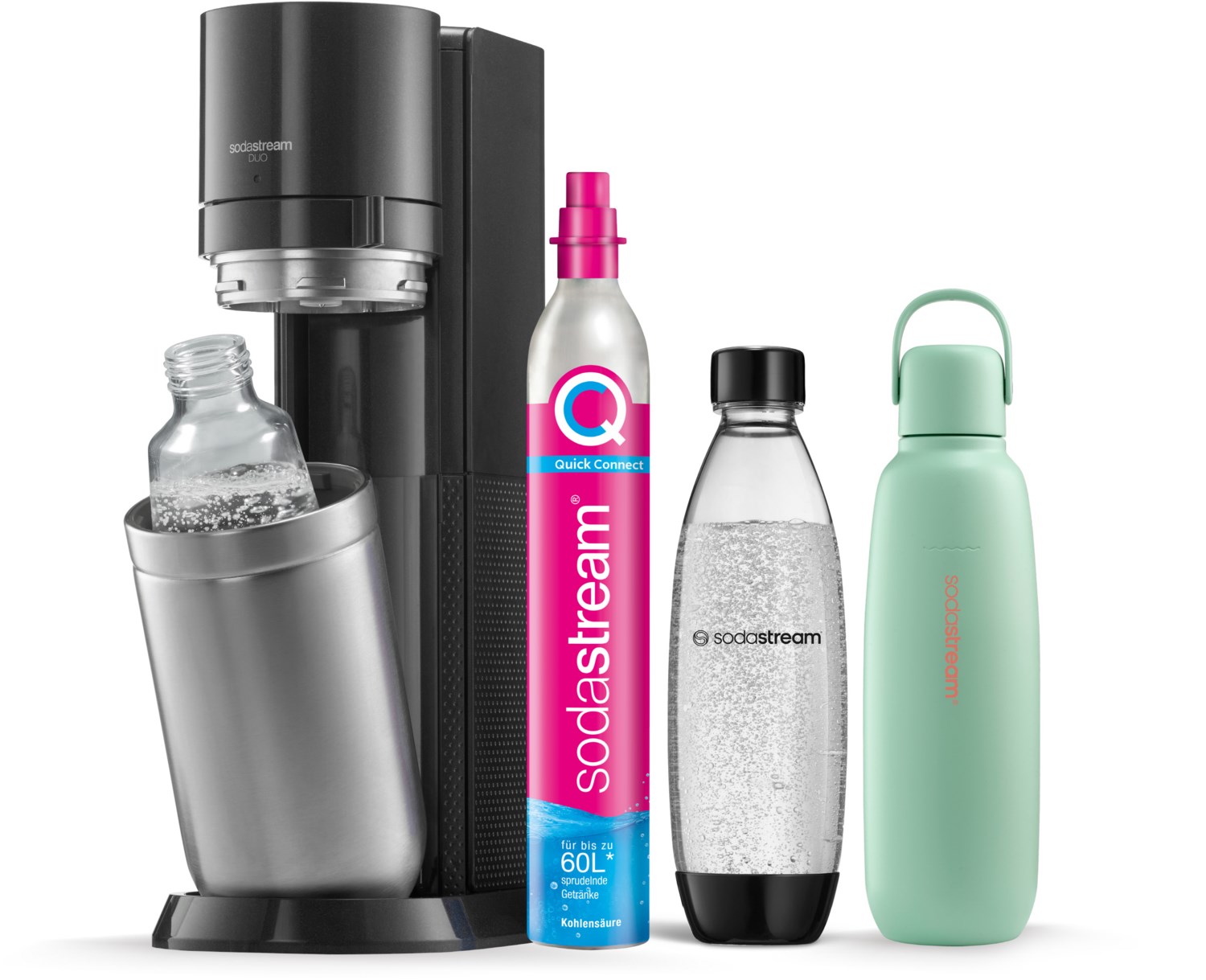 DUO Wassersprudler Allround Pack titan