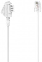 DSL-Box-Kabel (10m) TAE-F-Stecker>Modular-Stecker 8p2c weiss