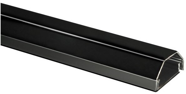 Aluminium Kabelkanal schwarz