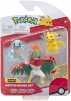 Battle Figur Set 3 Pikachu, Schiggy, Resladero
