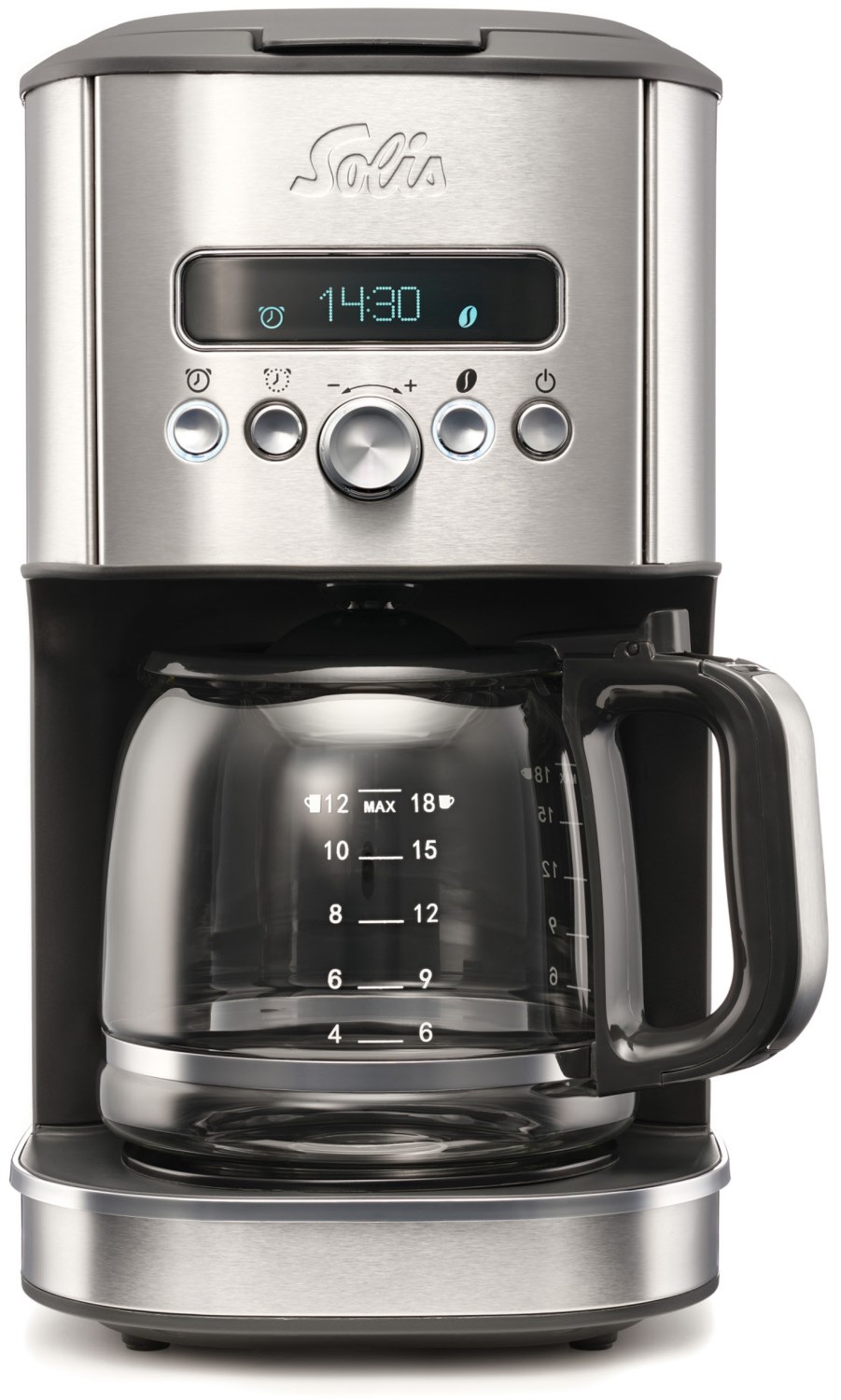 Aroma Brewer Typ 1021 Filter-Kaffeemaschine silber