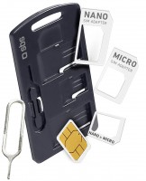 Sim Karten Adapterkit schwarz
