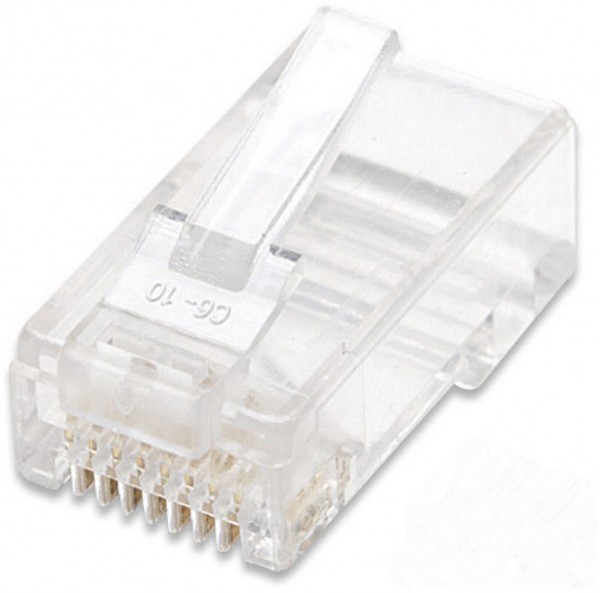 Modularstecker RJ45 Cat5e UTP (100 Stk.)