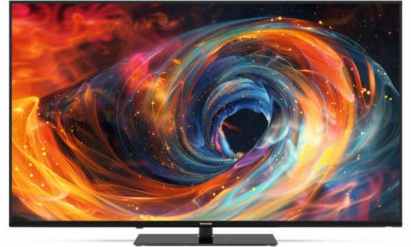 TechniVision UHD65 Pro 164 cm (65") LCD-TV mit LED-Technik schwarz, 4K Ultra HD, Smart-TV, HDR-Wiedergabe, DVB-T2/DVB-C/DVB-S2
