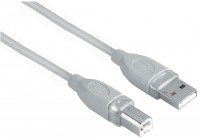 PC USB A <-> USB B (1,80m) grau
