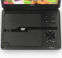 DVP-1046 tragbarer DVD-Player mit Bildschirm schwarz
