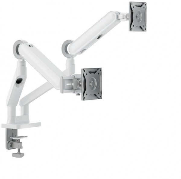 Glide Dual Monitor Arm (bis 32") weiß