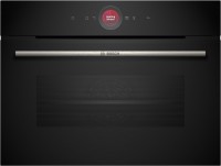 CBG7341B1 Kompakt-Backofen schwarz, 47 l, schnelles Vorheizen, Rückwand katalytisch beschichtet, 59,4 cm breit, A+, Serie 8