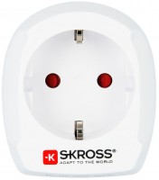 EU > UK Reiseadapter weiß