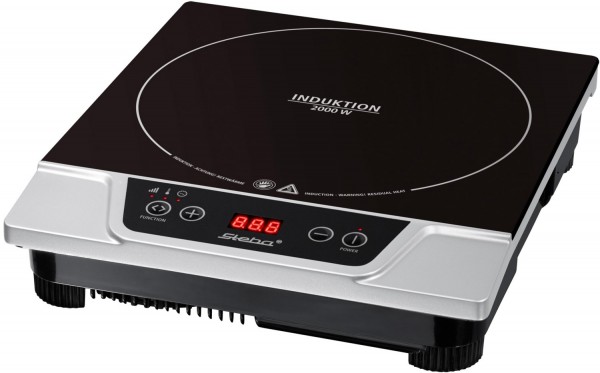 IK 23 OT Induktionskochplatte silber/schwarz