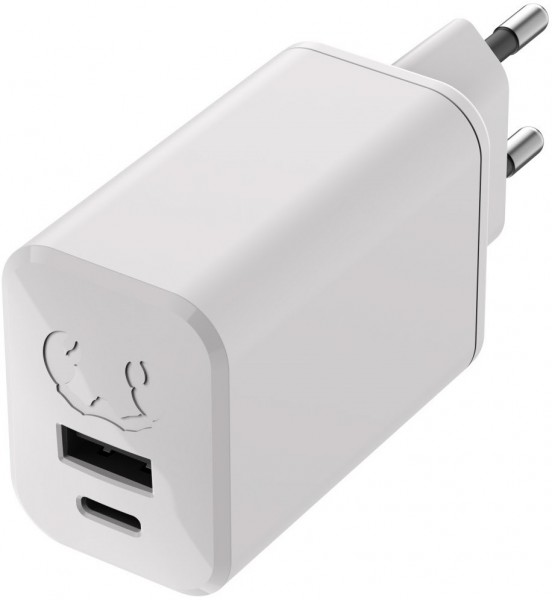 USB-A+C GaN Mini Charger (65W) Storm Grey