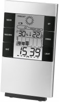 LCD-Thermo-/Hygrometer TH-200 schwarz/silber