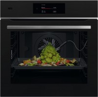 TE8PB73ZAT Einbaubackofen matt black, 71 l, Pizza-Stufe, Dörren, schnelles Vorheizen, Heißluftgrill, Hefeteig-Gärstufe, WLAN