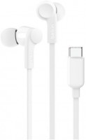 RockStar In-Ear USB-C Kopfhörer mit Kabel weiß