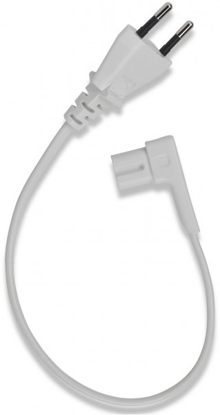 Anschlusskabel (0,35m) Netzkabel weiß