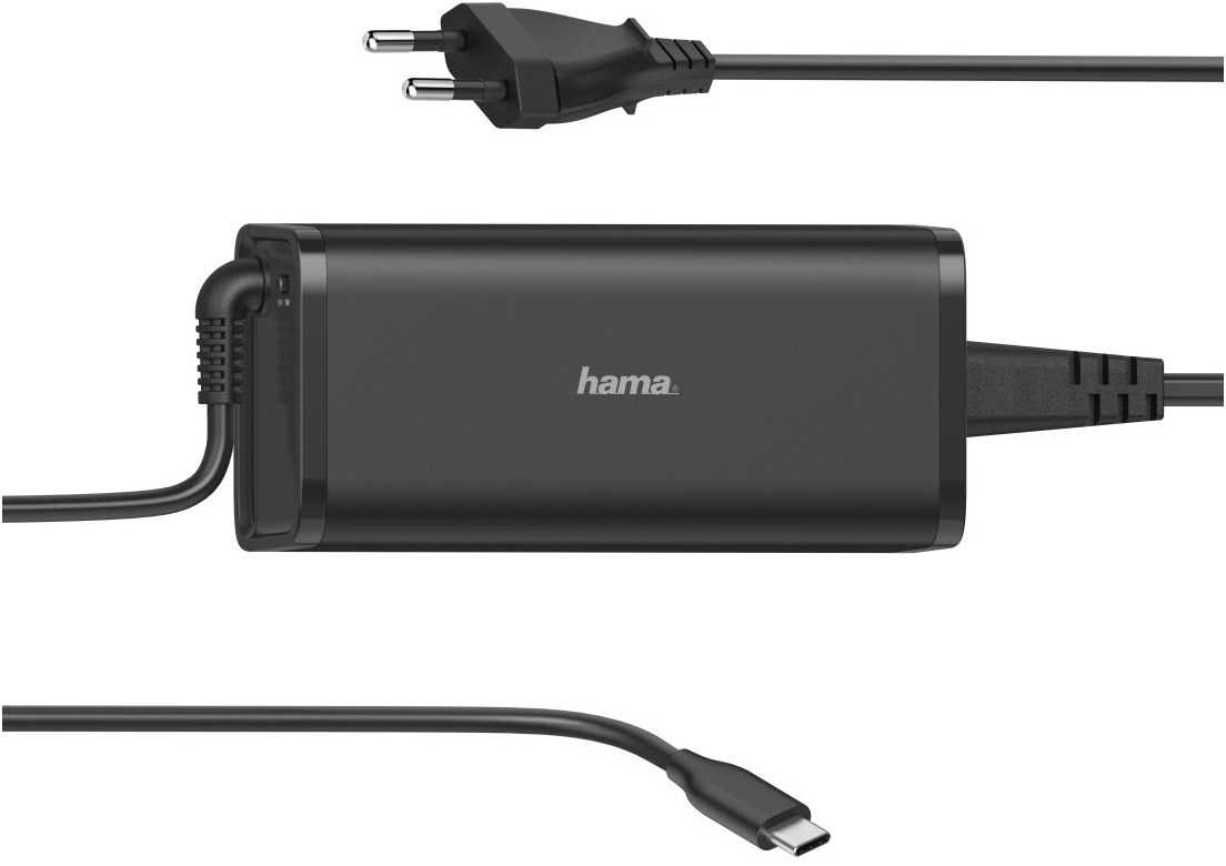 Universal USB-C-Notebook-Netzteil 5-20V/100W schwarz