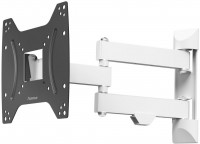 TV-Wandhalterung Fullmotion für 122 cm (48") schwarz/weiss