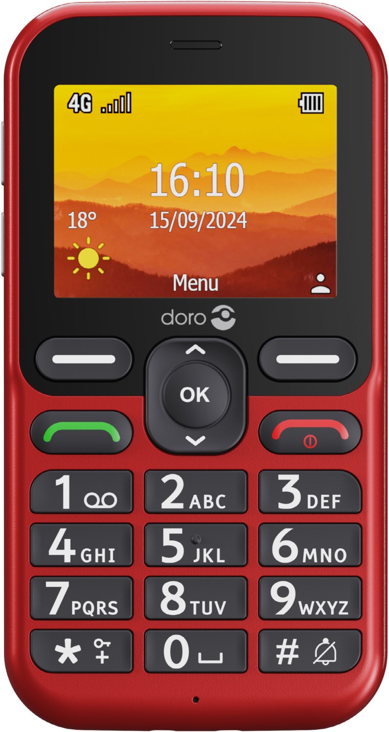 Image of Leva L10 Seniorenhandy rot