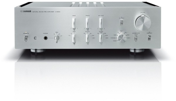 C-5000 Vorverstärker silber/pianoblack