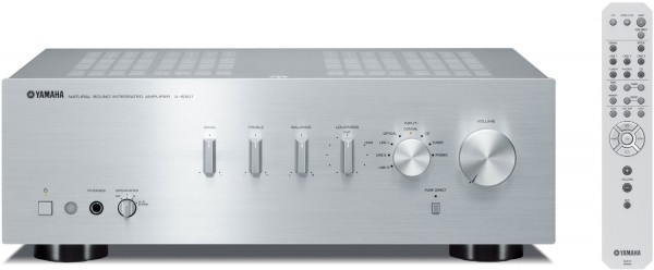 A-S 301 Vollverstärker Stereo silber