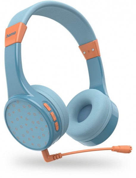 Teens Guard II kabelloser On-Ear Kopfhörer blau/orange