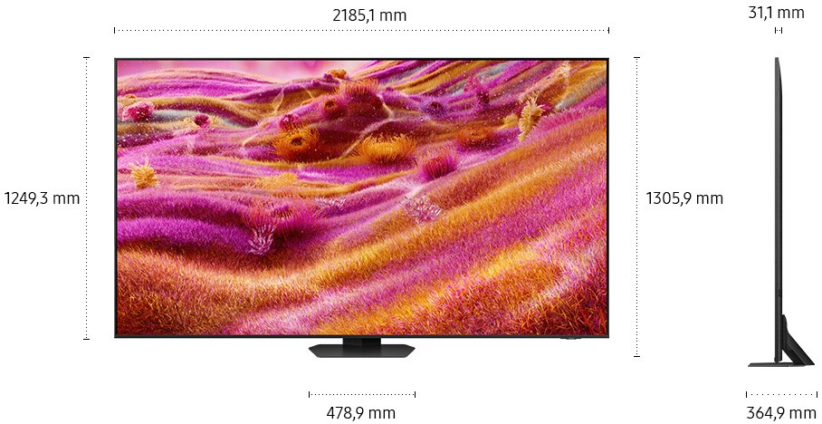 GQ98QN90FAT 247 cm (98") Neo QLED Vision AI Smart TV titanschwarz / E