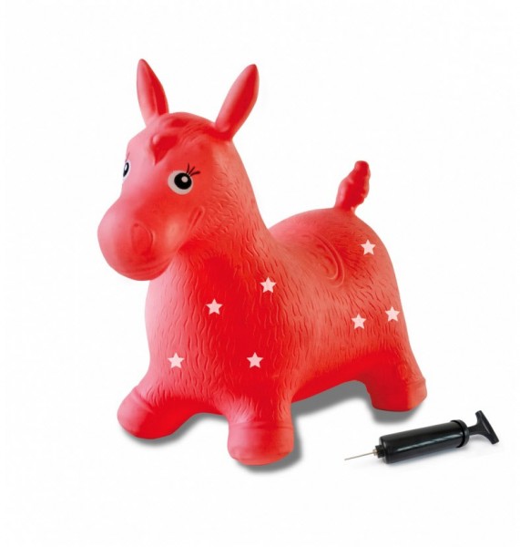 Hüpftier Pferd mit Pumpe