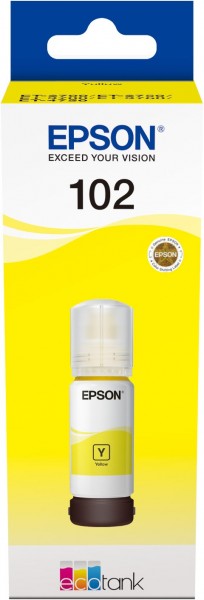 102 EcoTank (70ml) Nachfülltinte gelb