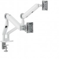 Glide Dual Monitor Arm (bis 32") weiß