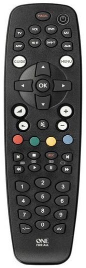URC 2981 8in1 Universalfernbedienung schwarz