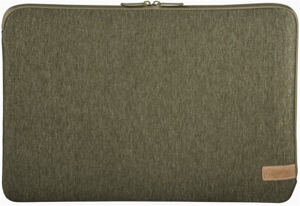 Notebook-Sleeve Jersey oliv